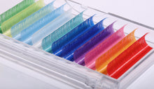 Load image into Gallery viewer, Rainbow Lash Trays 0.05 D-Curl